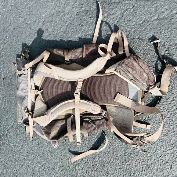 Gregory Savant 58 Backpack Unisex Large 58L Gray Hiking Camping Size Medium - Picture 11 of 16